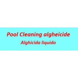 Pool cleaning algheicide Pool cleaning algheicide